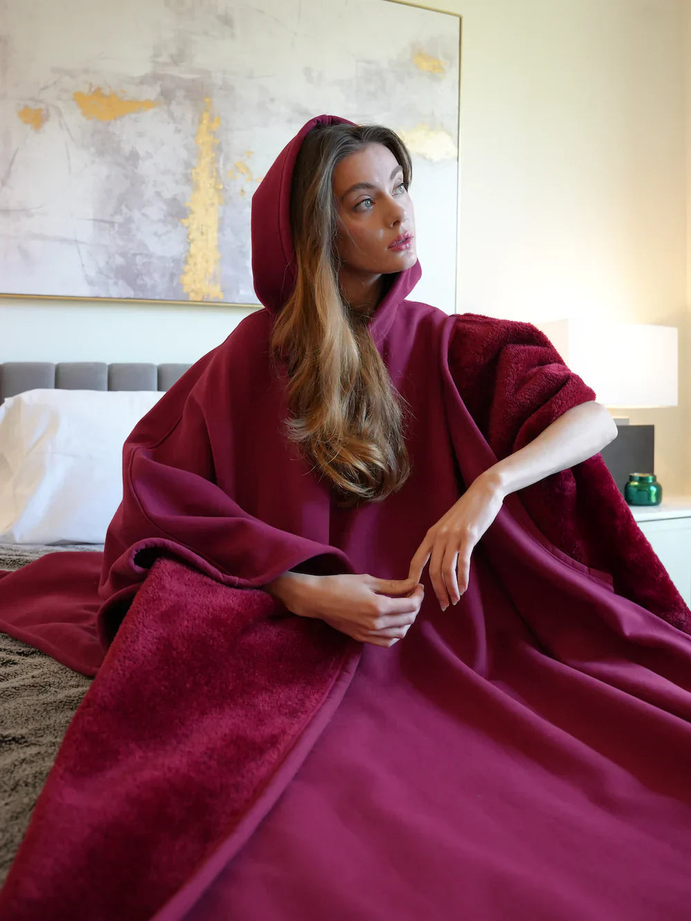 Emma™ Hoodie Blanket – Your Haven of Comfort