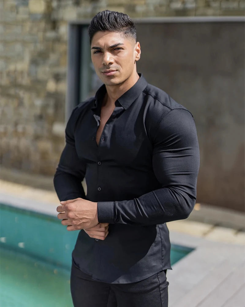 ApexForm Pro Shirt – Sportive Fit-Business Elegance