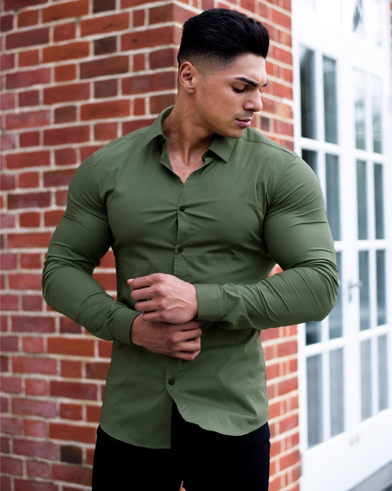 ApexForm Pro Shirt – Sportive Fit-Business Elegance