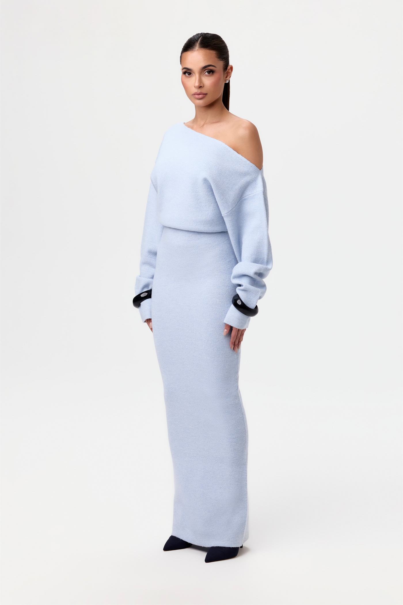 Amelia™ Off Shoulder Sweater Dress