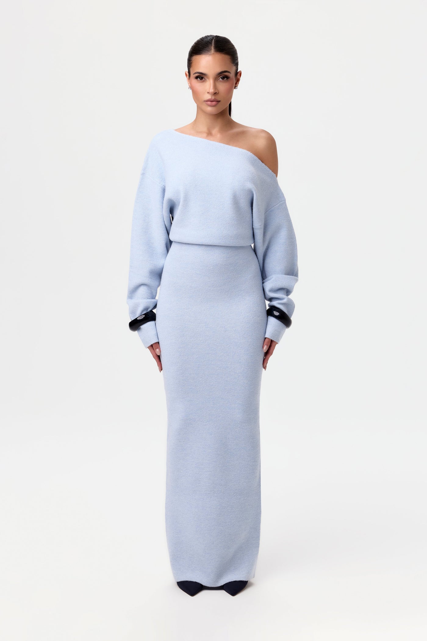 Amelia™ Off Shoulder Sweater Dress