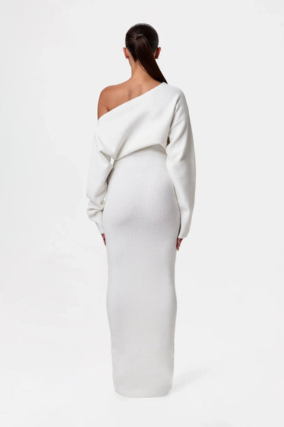 Amelia™ Off Shoulder Sweater Dress