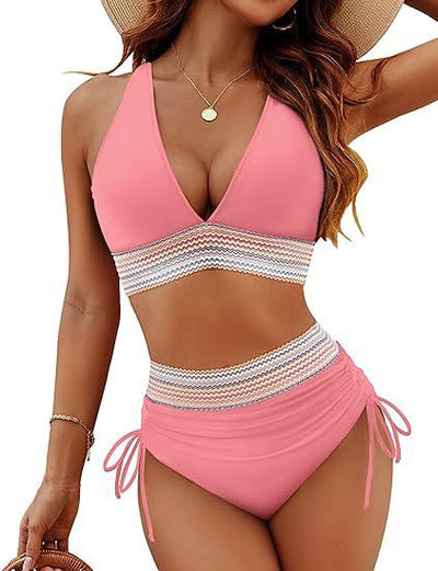 Sophie | High-Waisted Tummy Control Bikini