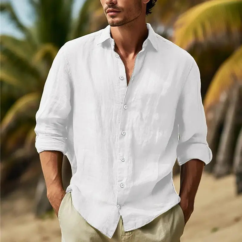 Olivier | Premium Linen Shirt