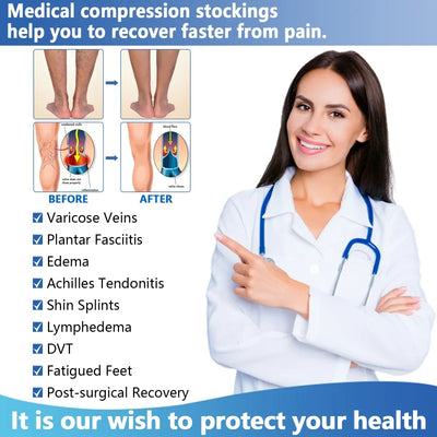 Eviora Luxe | Pain Relief Compression Socks Women