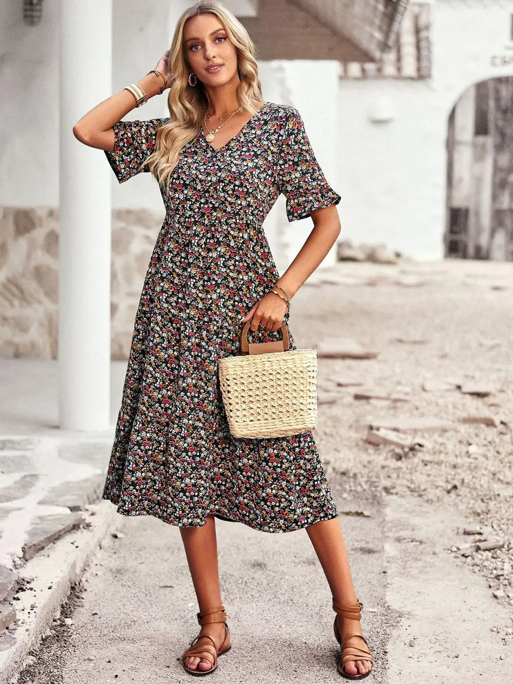 Lunessa | Summer Floral Dress