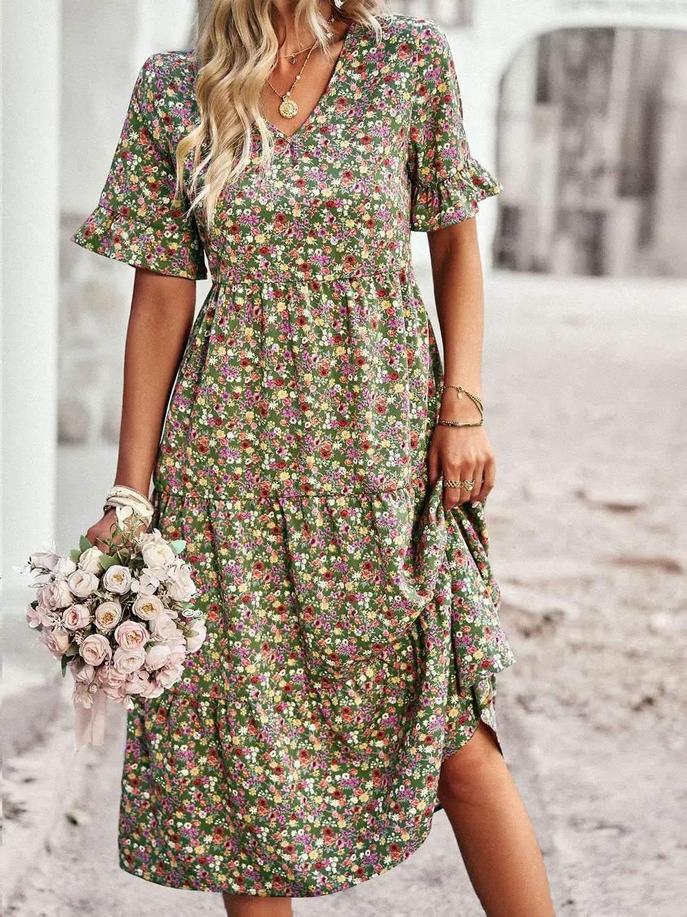 Lunessa | Summer Floral Dress
