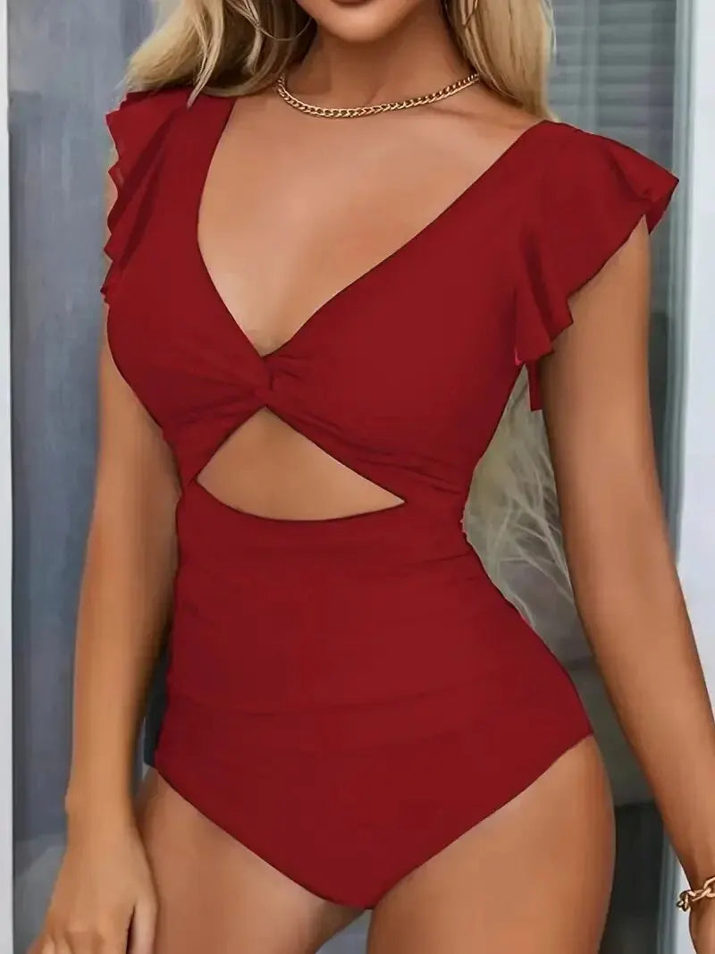 Marla | Tummy Control High Cut Bathing Suit