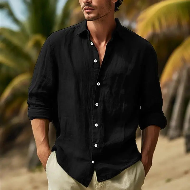 Olivier | Premium Linen Shirt