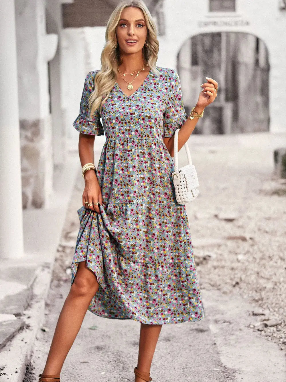 Lunessa | Summer Floral Dress