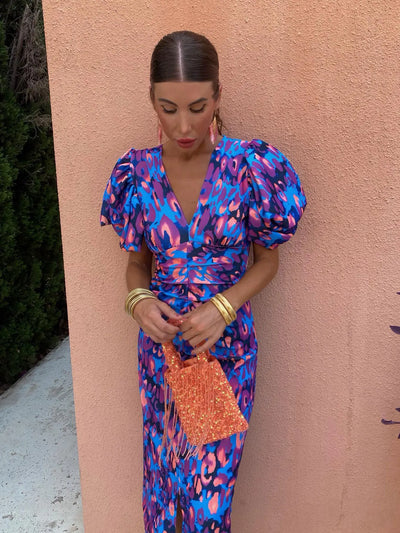 Camille | Puff Sleeves Dress