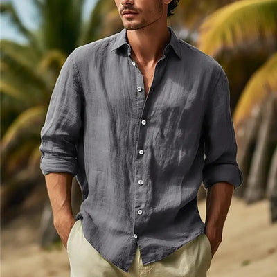 Olivier | Premium Linen Shirt