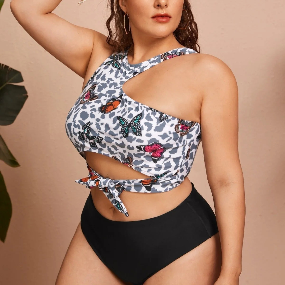 Elena | Plus Size Tummy Control Bikini Set