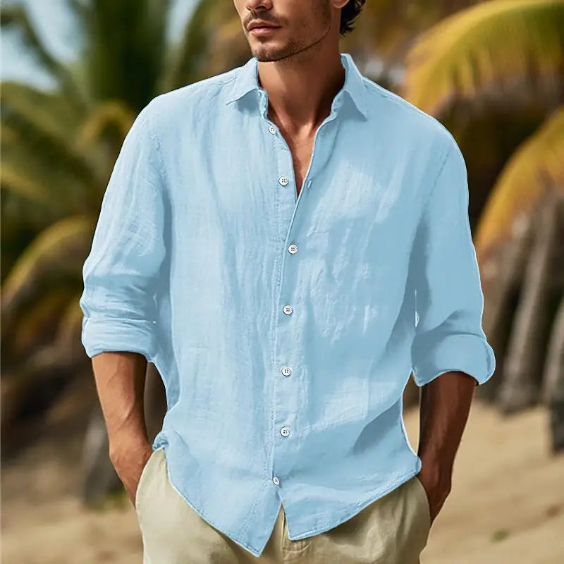 Olivier | Premium Linen Shirt