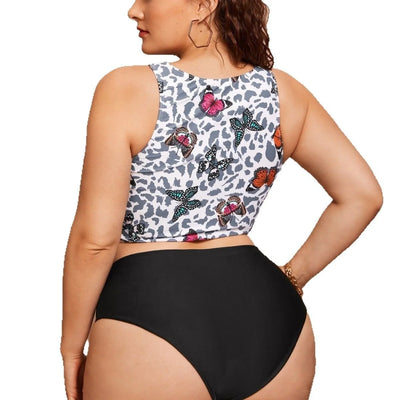Elena | Plus Size Tummy Control Bikini Set