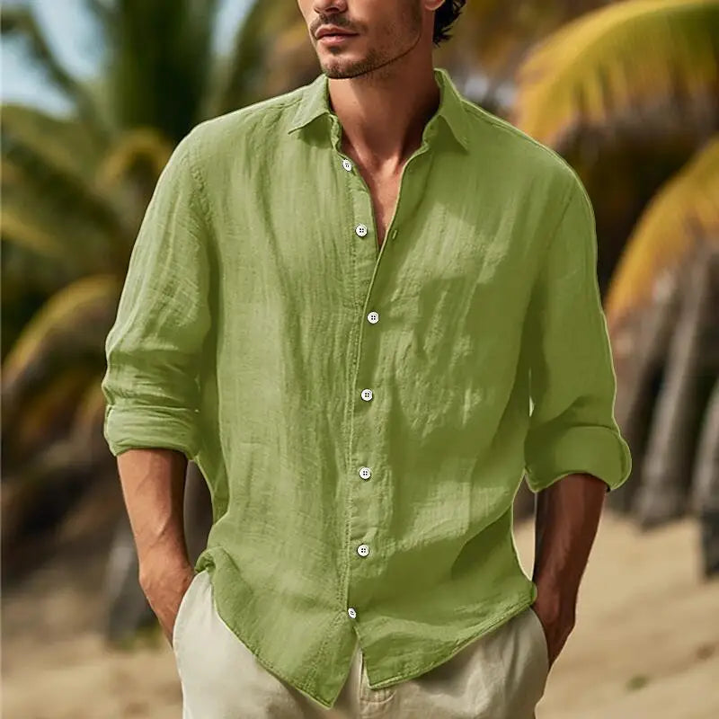 Olivier | Premium Linen Shirt