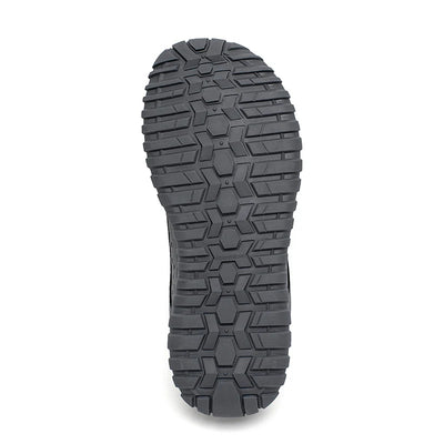 HOBIBEAR Unisex Wide Toe Sneakers Outdoor Travel Breathable Shoes Comfortable Lace Up Walking Sneakers